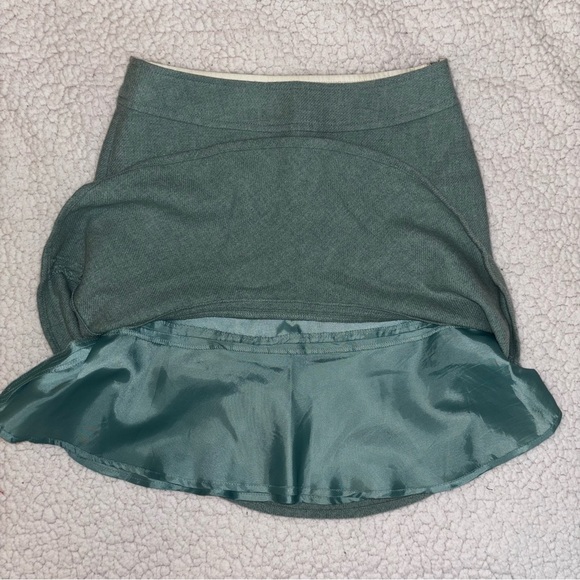 GAP Green Wool Trumpet Skirt - Picture 5 of 8
